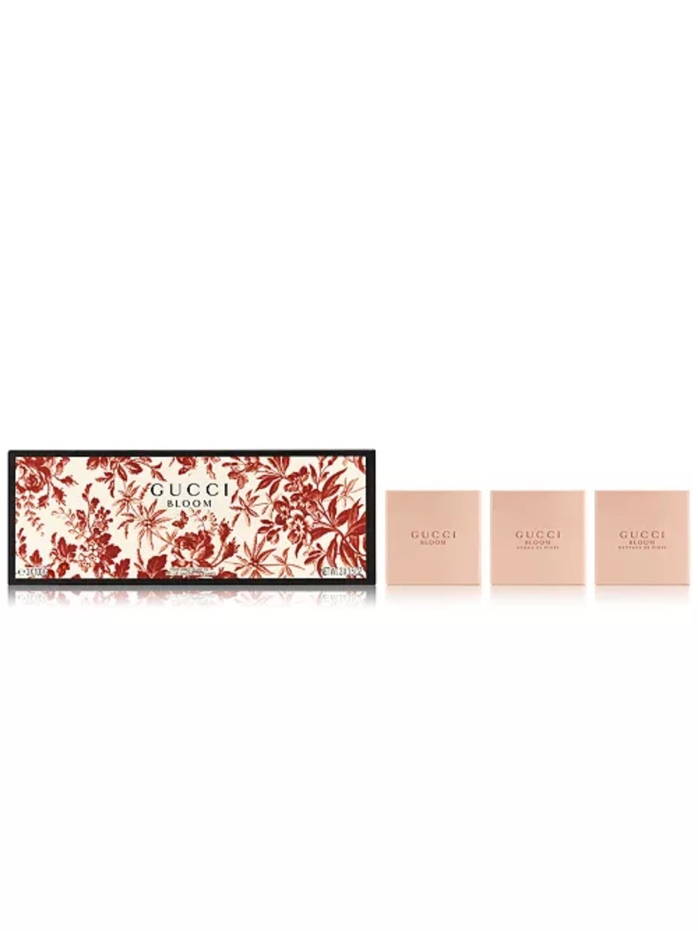 GUCCI Bloom Soap Set 3.5 oz x 3 NIB